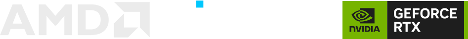 AMD, Intel, NVIDIA GeForce RTX