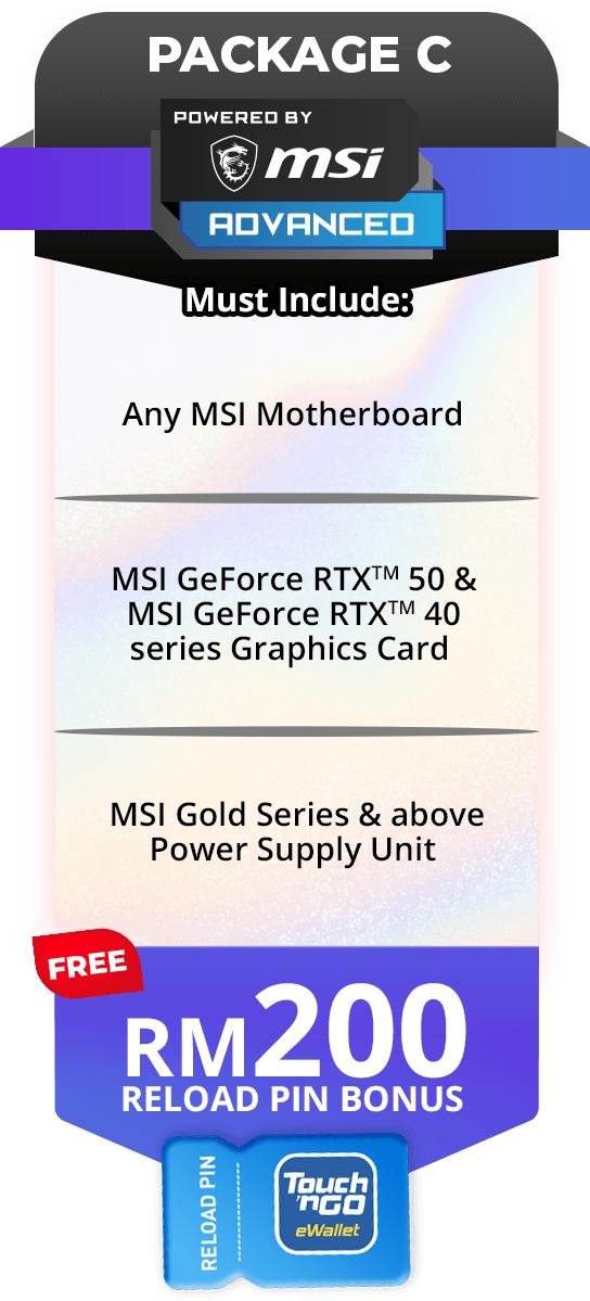 Package C reward tier