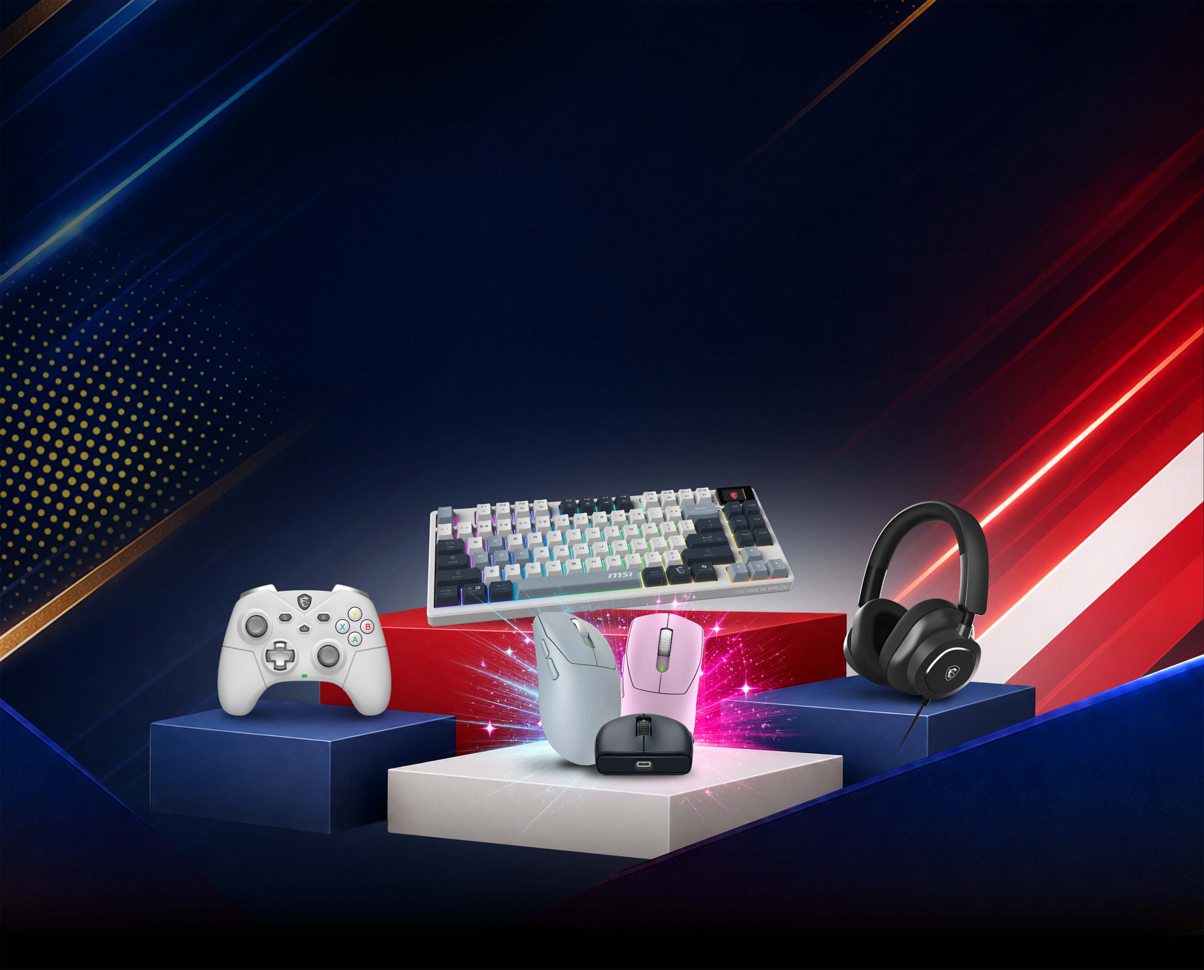 GEAR UP MADNESS - MSI gaming peripherals