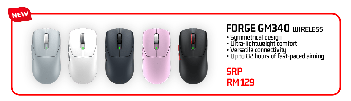 FORGE GM340 WIRELESS
