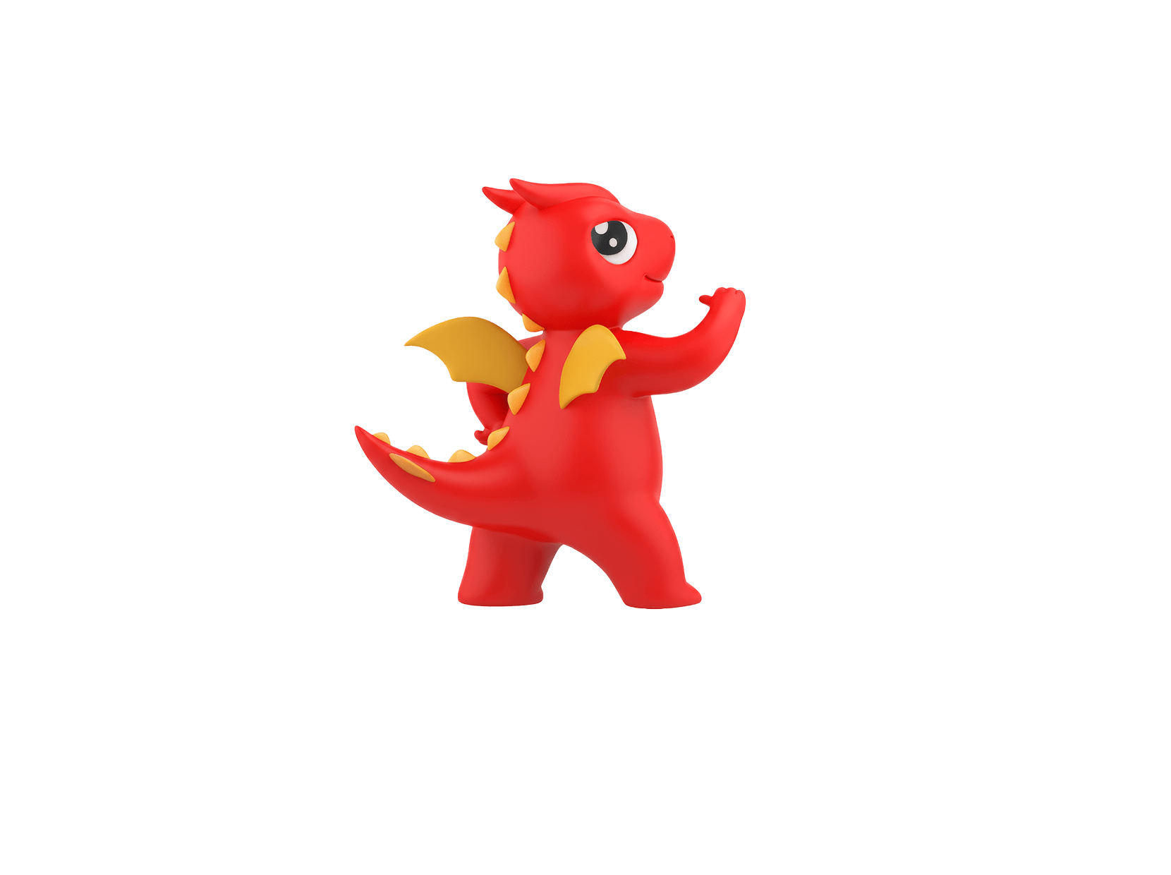 MSI dragon mascot