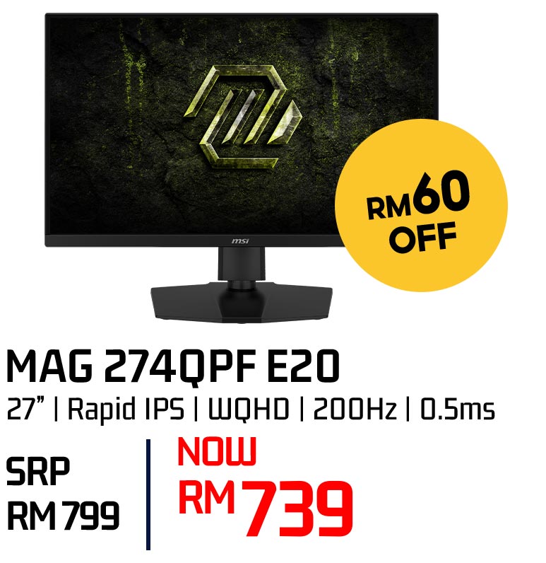 Selected monitor model 04