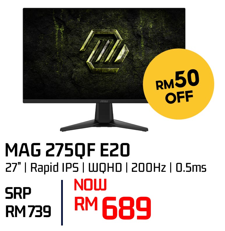Selected monitor model 05