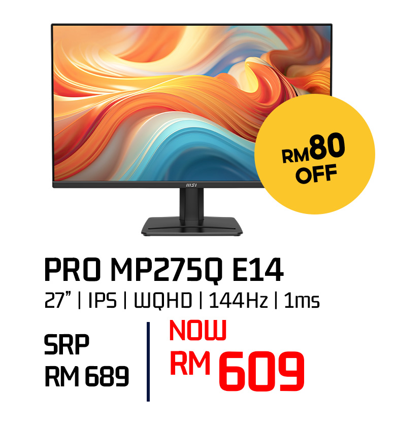 MSI PRO MP275Q E14