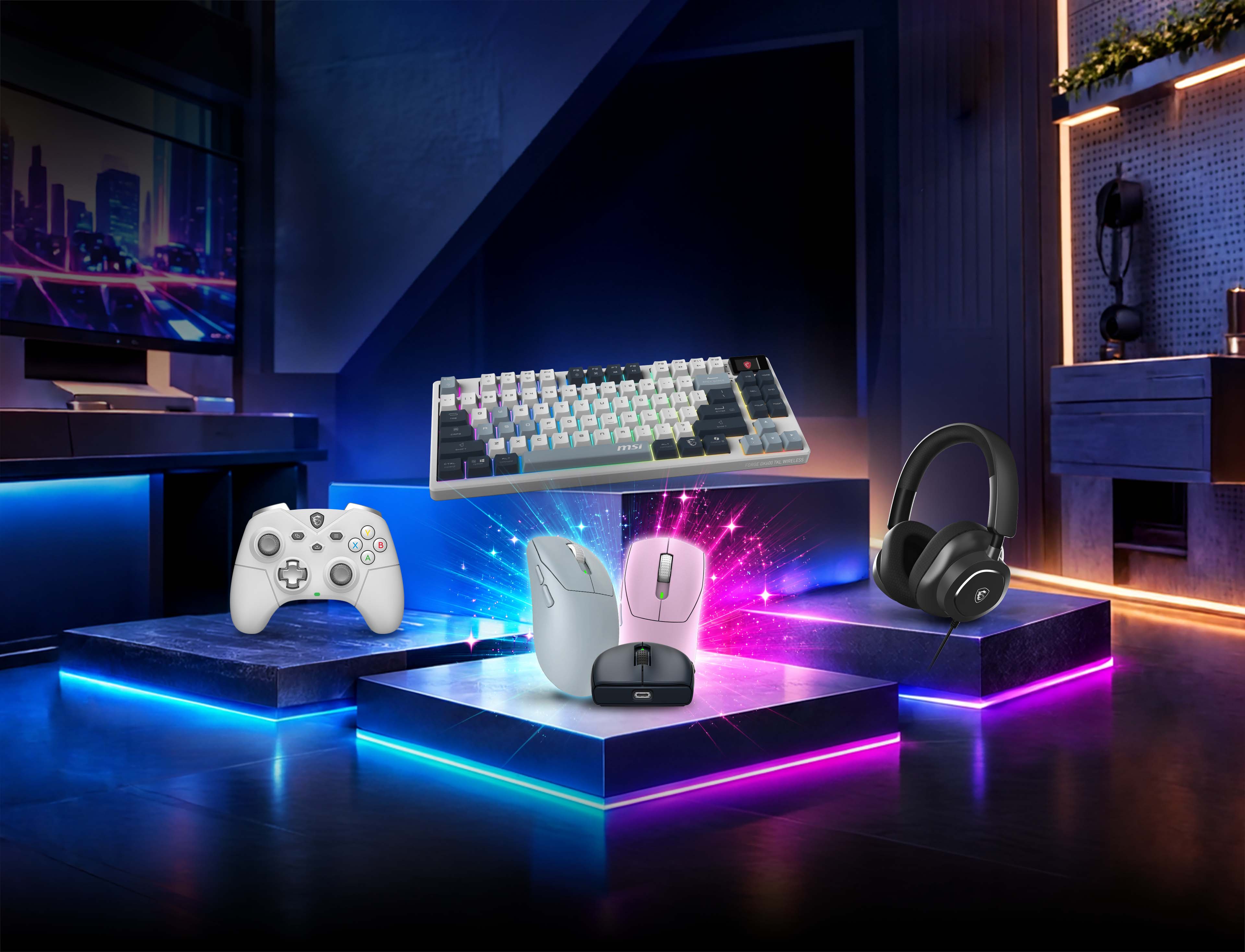 GEAR UP MADNESS - MSI gaming peripherals