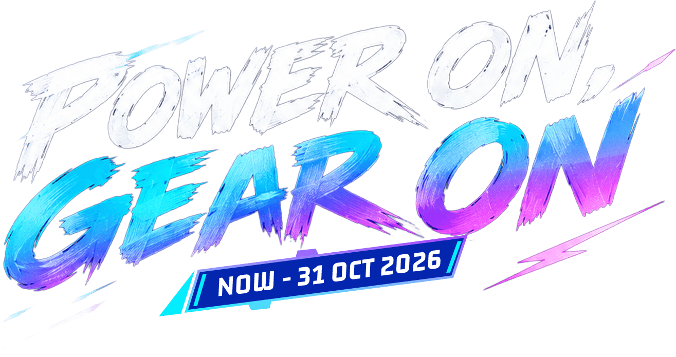 GEAR UP MADNESS | NOW - 30 SEPT 2026