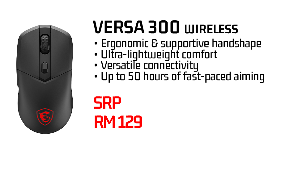VERSA 300 WIRELESS