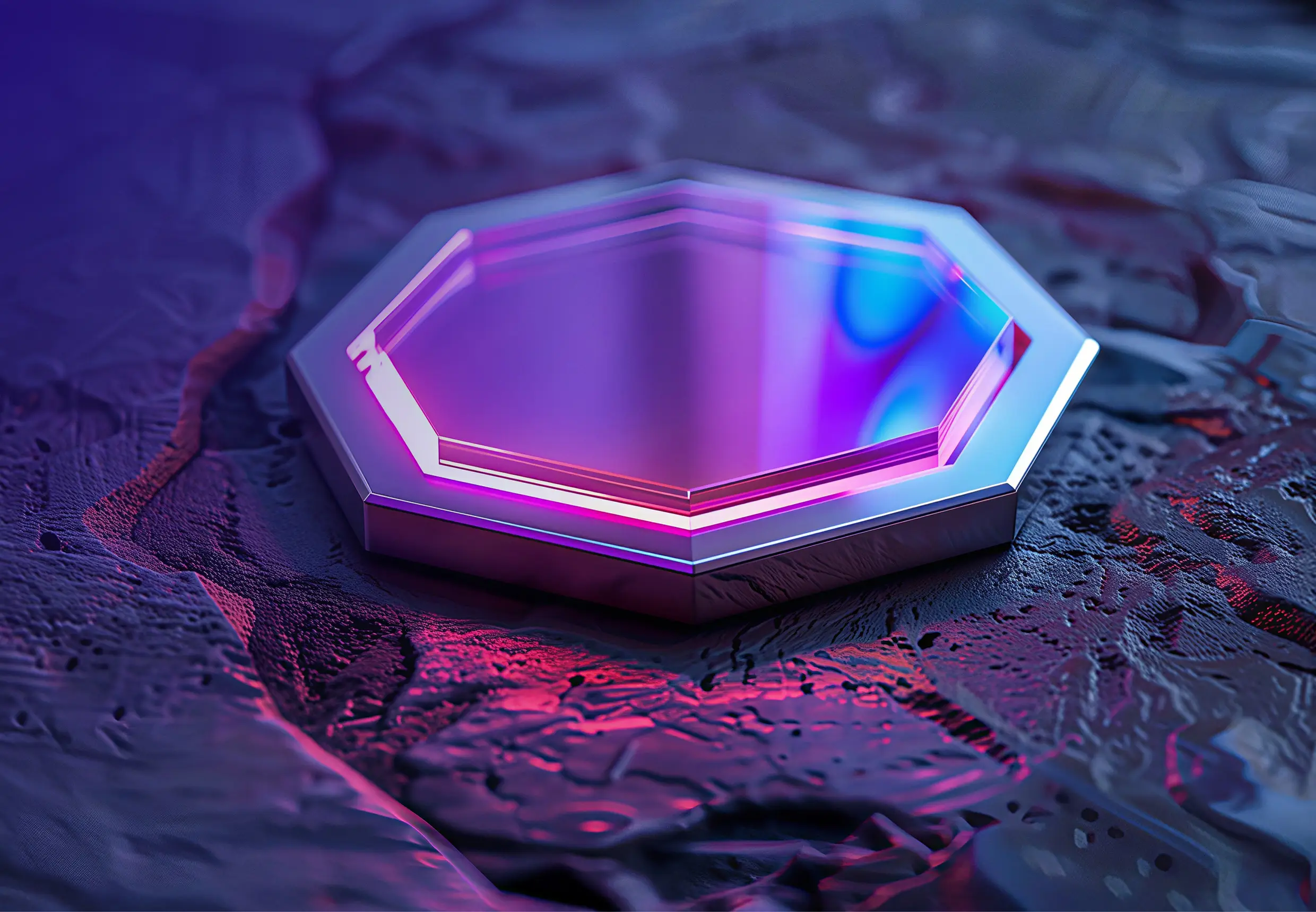 Power Your Pixels promotion background with RGB lighting