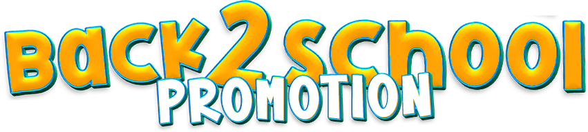 Back to School promotion headline graphic
