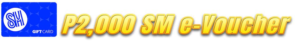 P2,000 SM e-Voucher