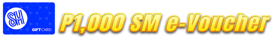 P1,000 SM e-Voucher