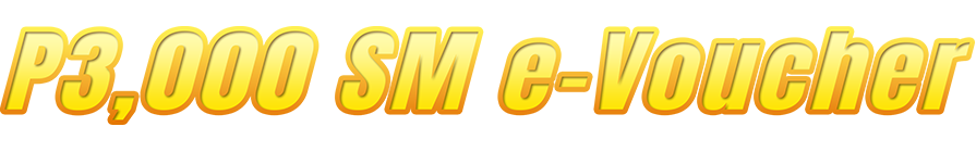 P3,000 SM e-Voucher