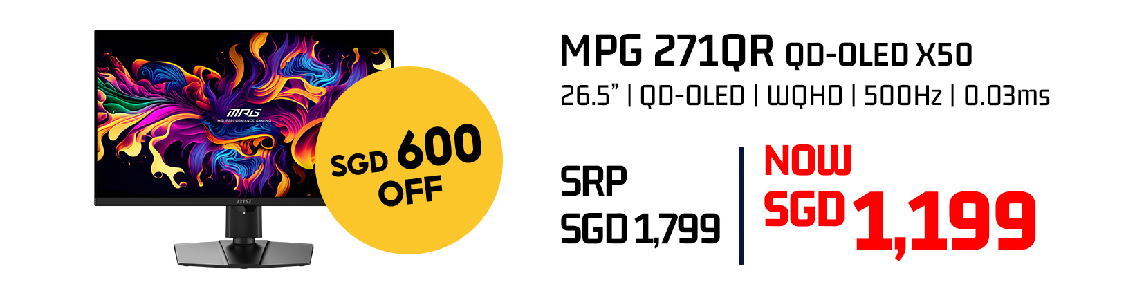 MPG 271QR QD-OLED X50