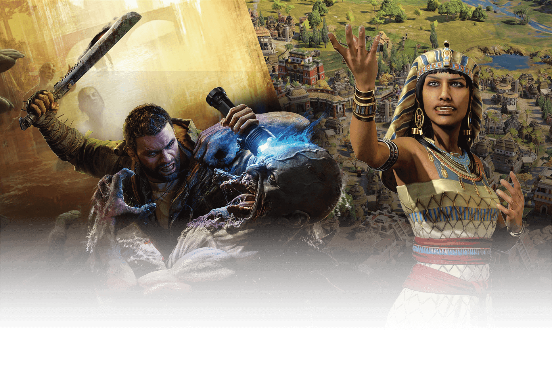 Dying Light: The Beast and Civilization VII artwork