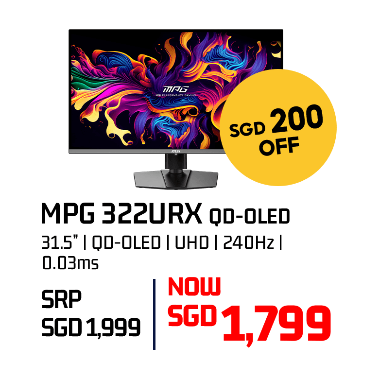 MPG 322URX QD-OLED