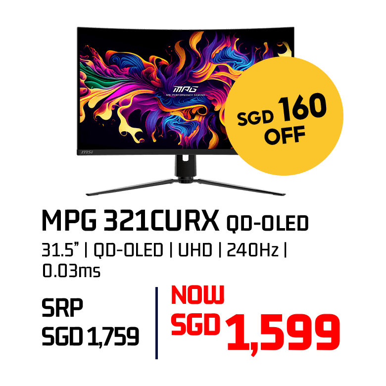 MPG 321CURX QD-OLED