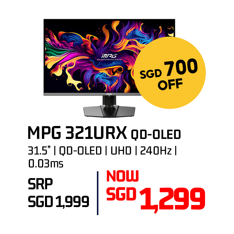 MPG 321URX QD-OLED