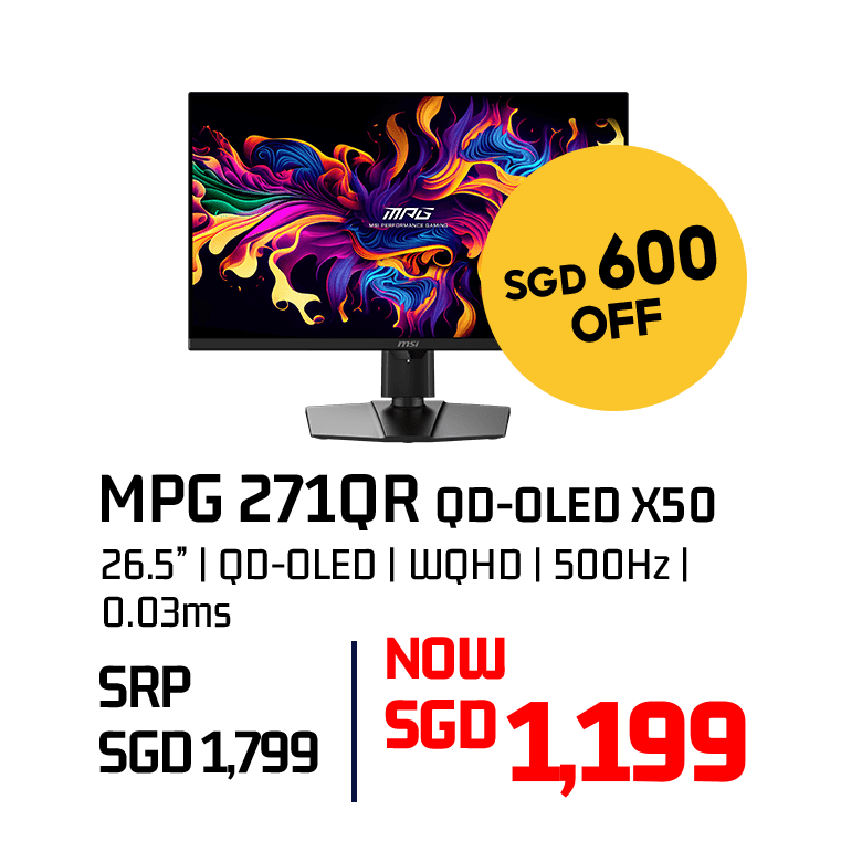 MPG 271QR QD-OLED X50