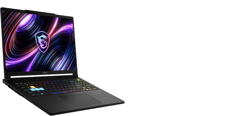 MSI laptop, hero key visual 2