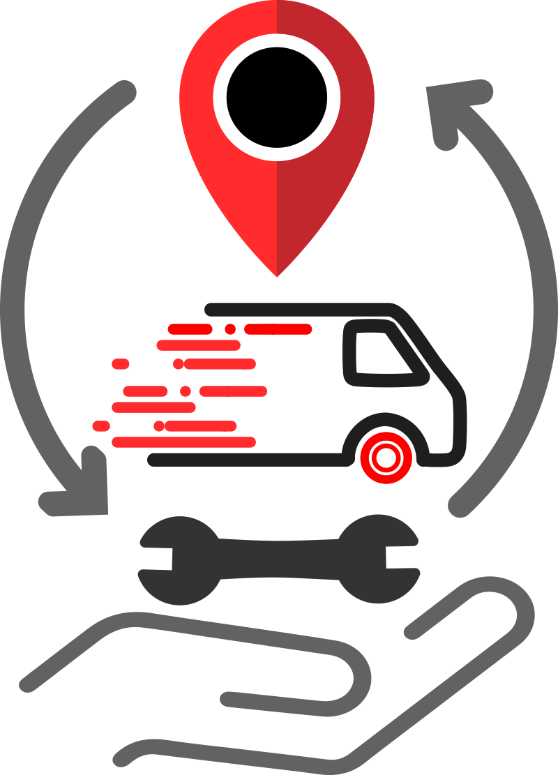 MSI On-site Pick Up and Return service icon