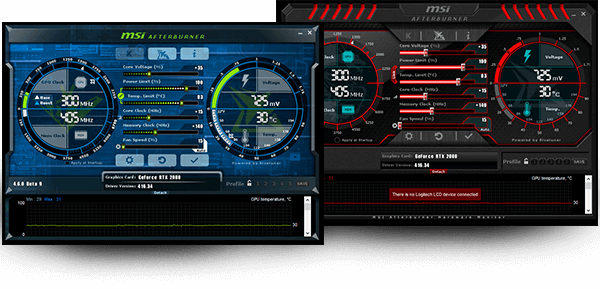 msi afterburner rtx 2070