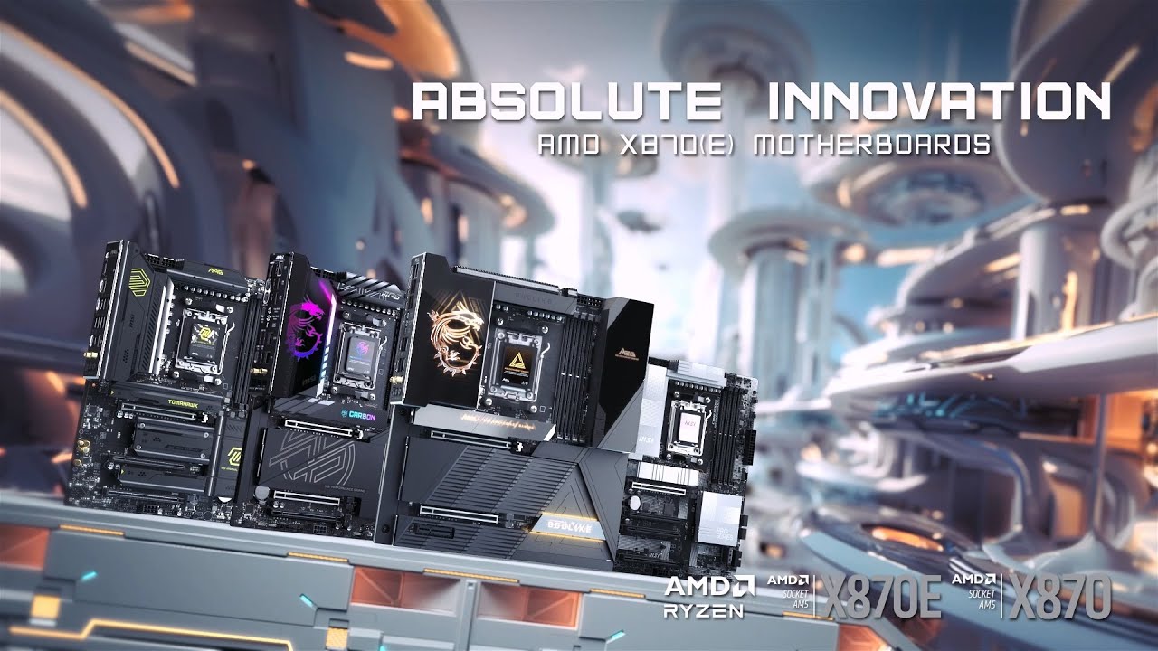 Next-Level AMD Ryzen B850 and X870E Motherboards at CES 2025