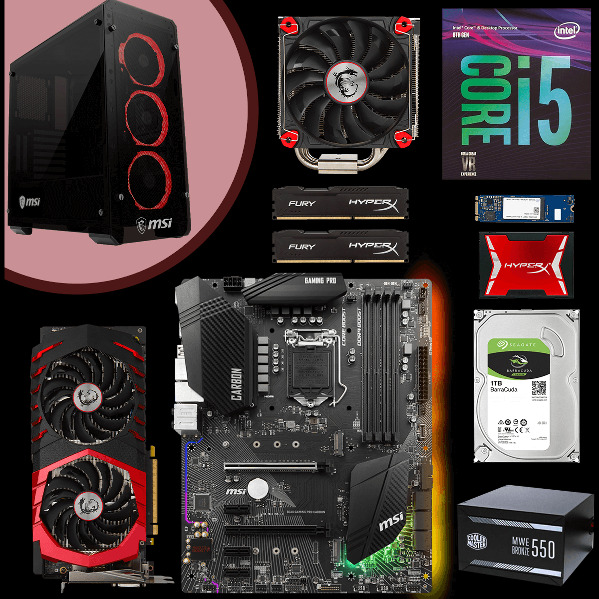 All MSI Gaming PC Build 