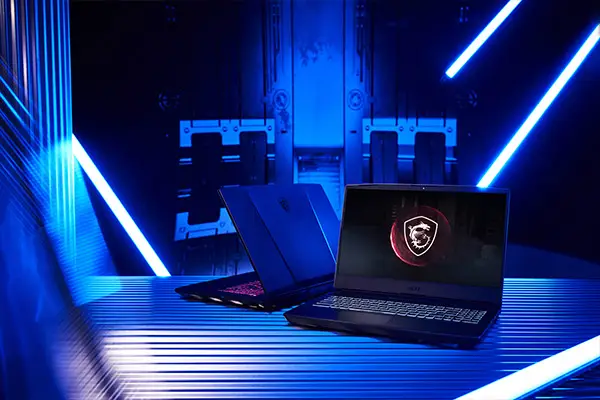 MSI x Maarten Verhoeven Pulse series: Featuring digital dragon armor textures and sci-fi warrior aesthetics by the legendary 3D artist.