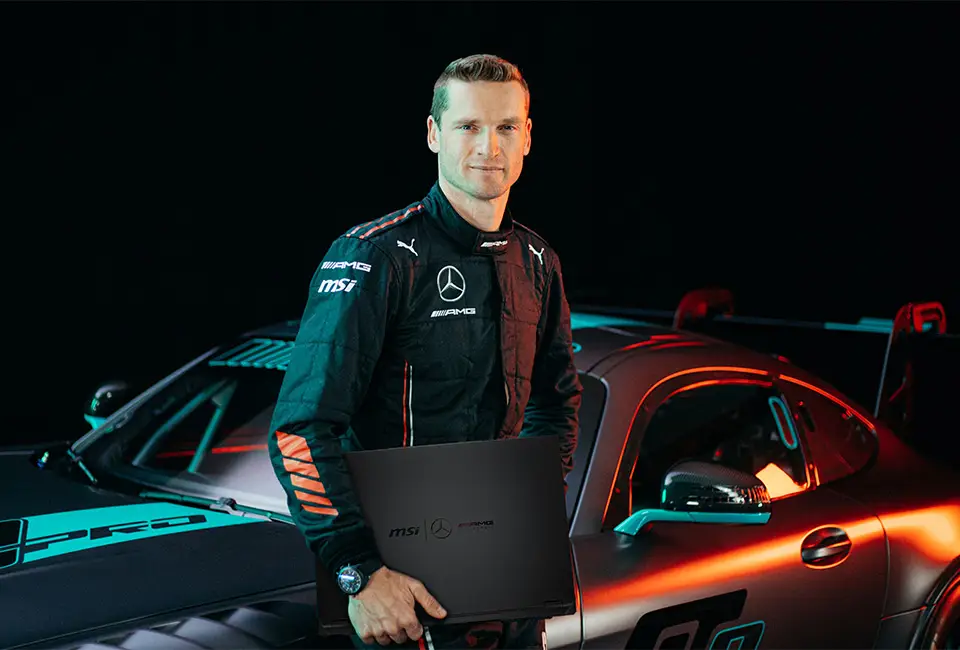 MSI x Mercedes-AMG Motorsport Series: High-performance flagship Stealth Mercedes-AMG Motorsport laptops infused with racing DNA