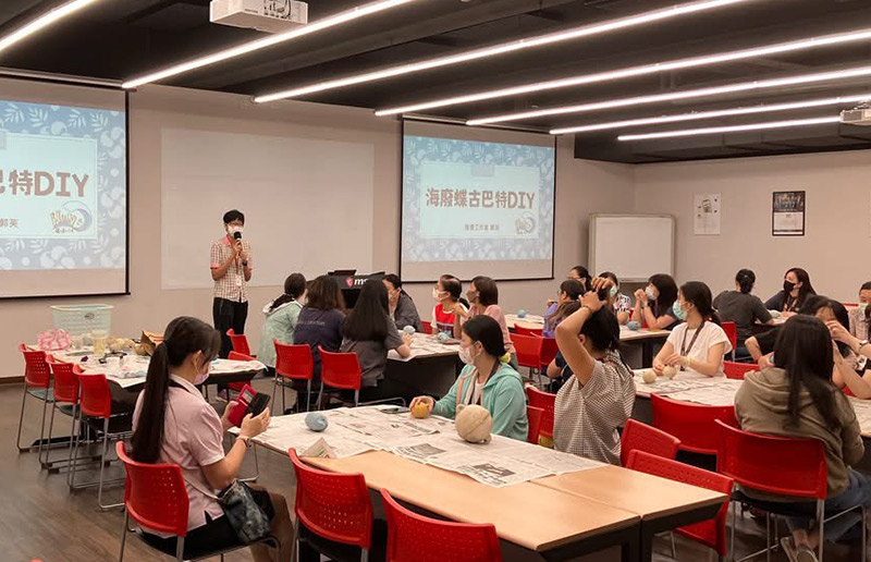 微星科技舉辦永續蝶谷巴特 DIY 活動，賦予海洋廢棄浮球新生命