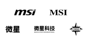 MSI Corporate Identity Logos and Product Line Registered Trademarks