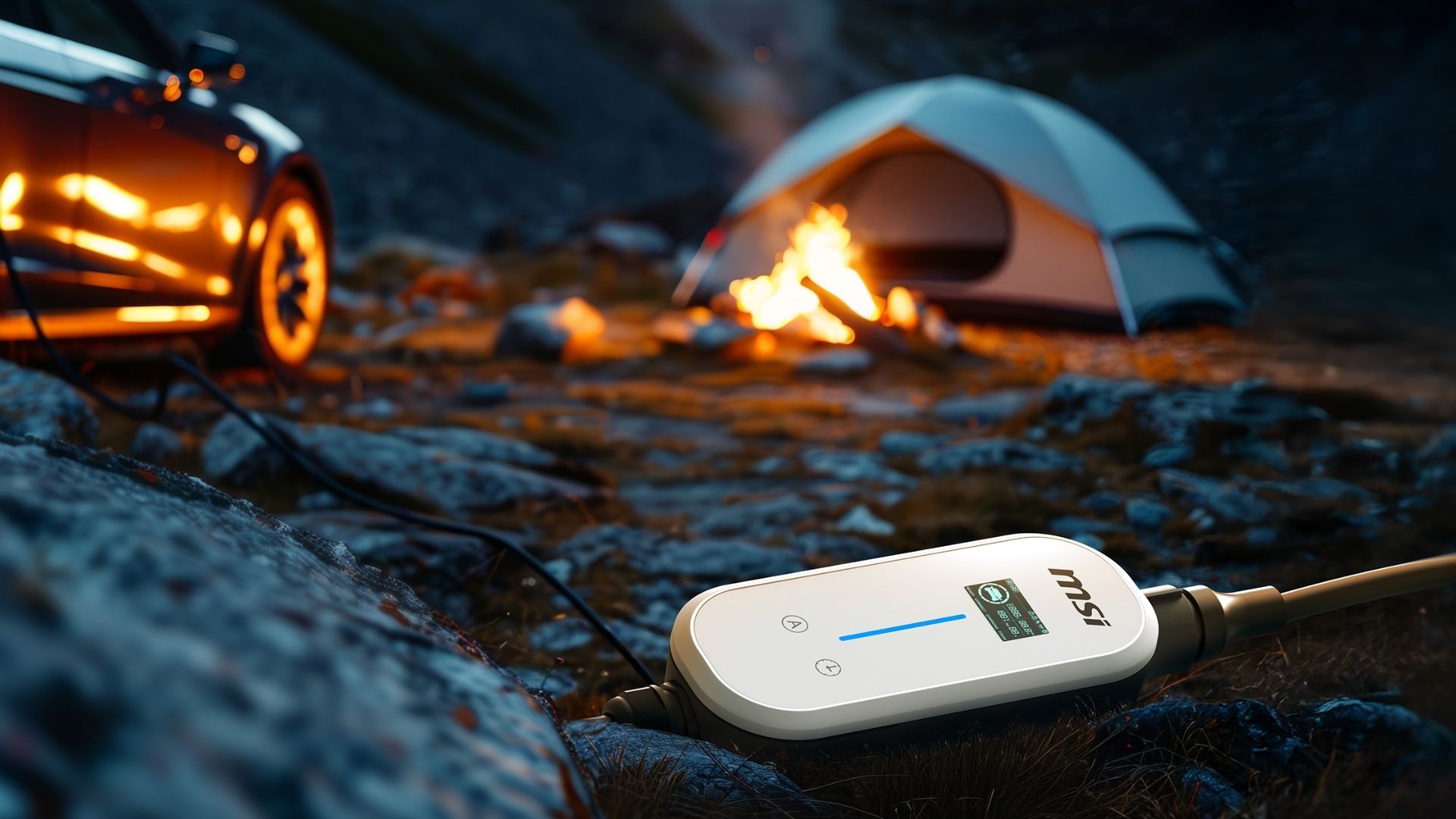 MSI Portable EZgo Charger for the Future of Mobility