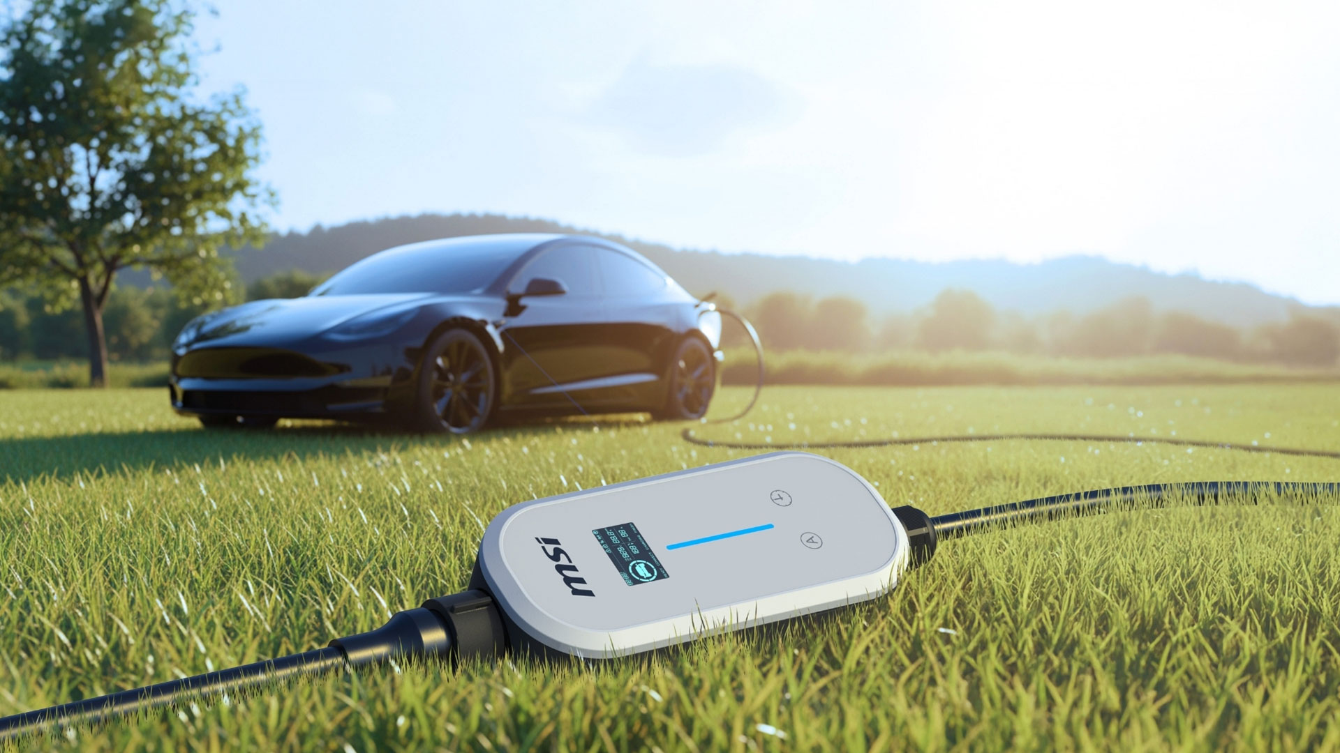 MSI Portable EZgo Charger for the Future of Mobility