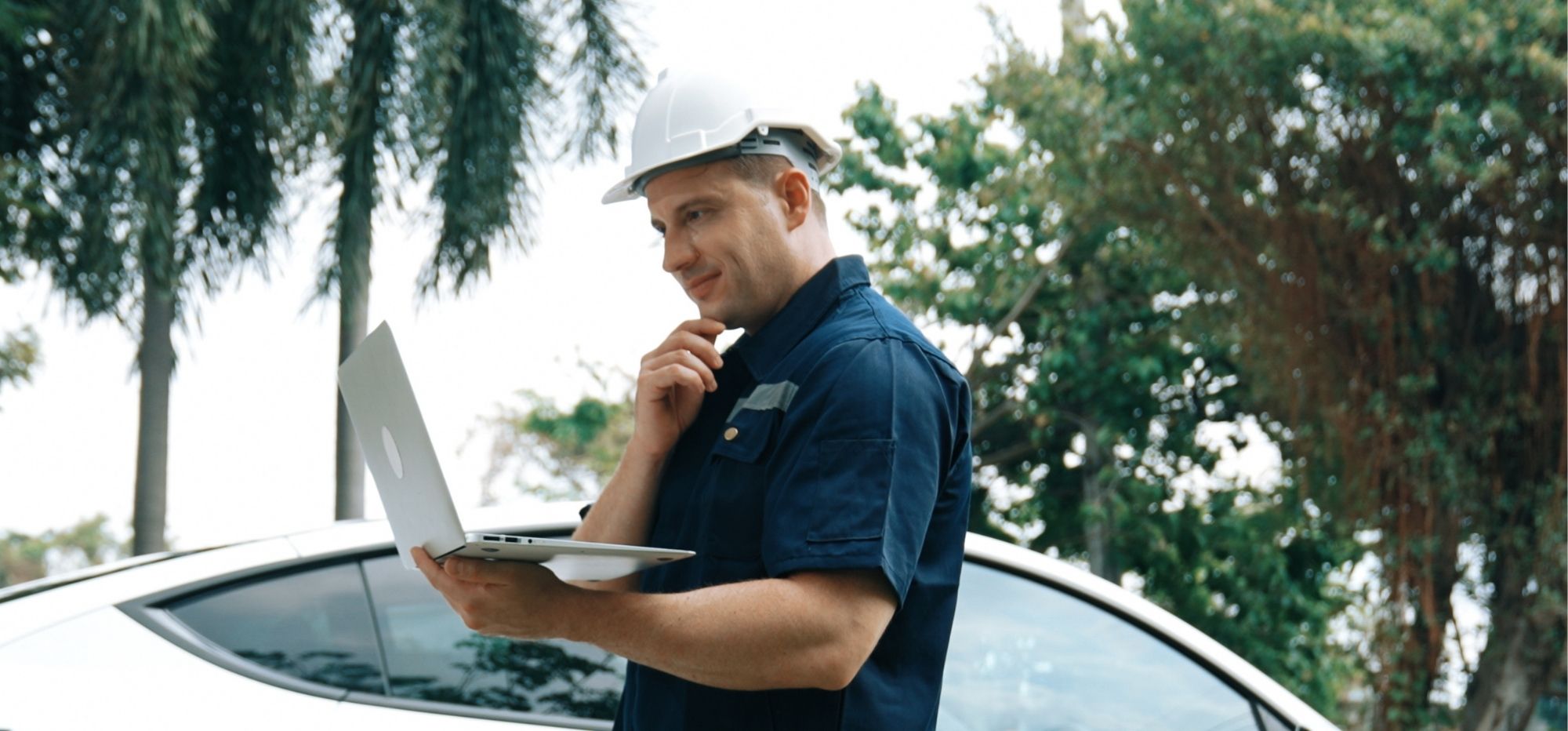 MSI EV-Ladegeräte an einem Standort in einer Tiefgarage