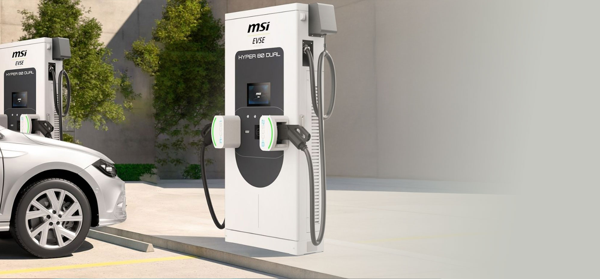 Dynamic load balancing across multiple chargers to optimise grid demand.