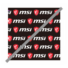 msi logo error example - Do not array the logo repeatedly