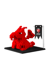30周年記念ラッキー君 ミニブロック