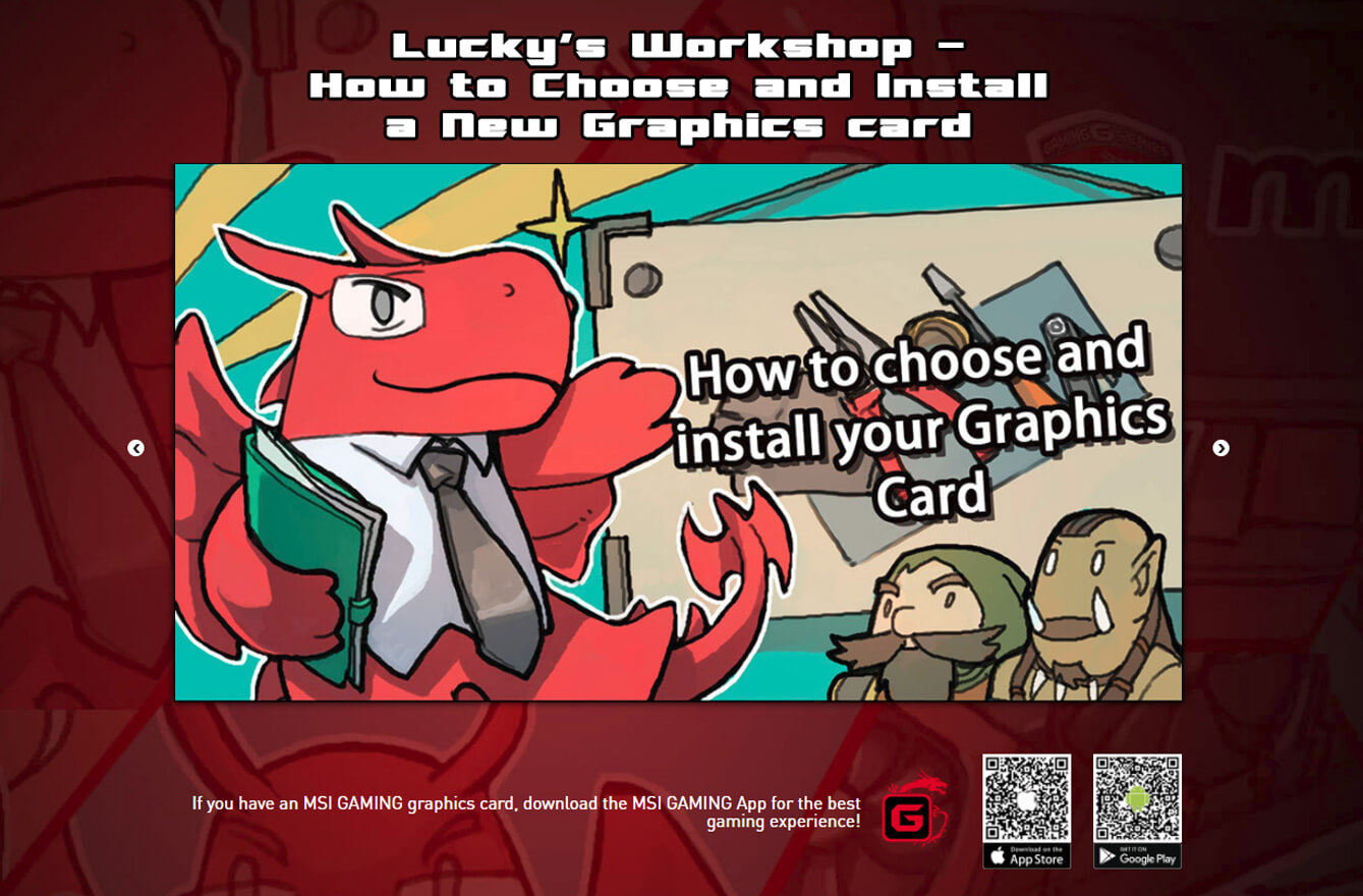 How to install your graphics card?