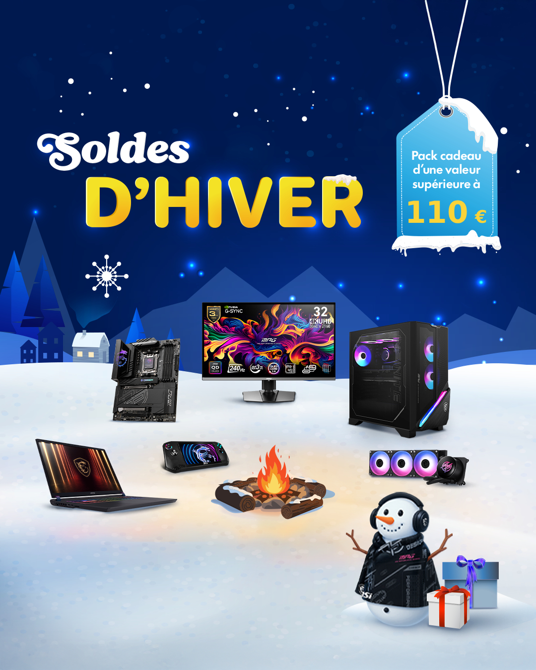 Soldes d'hiver   | eShop MSI officiel