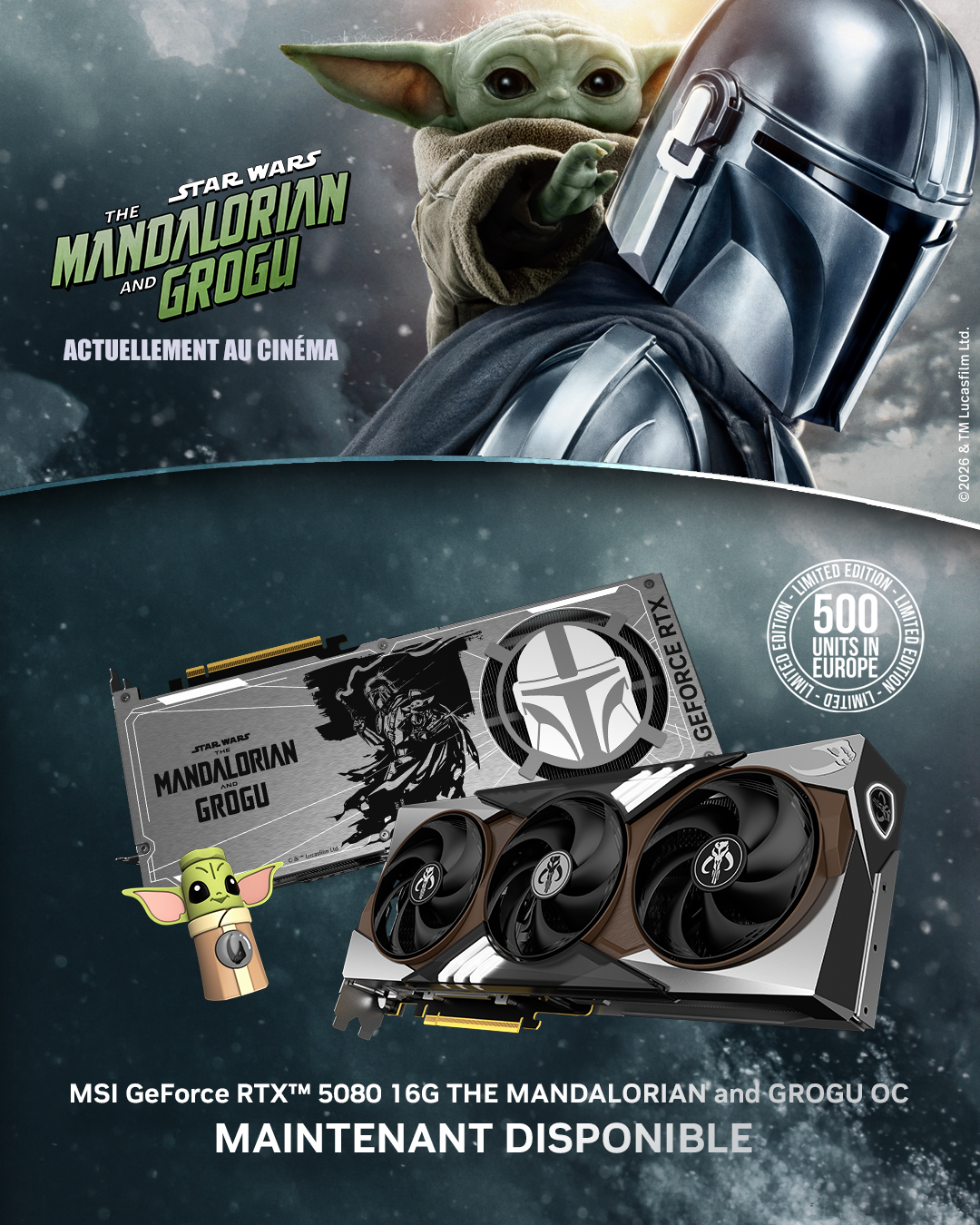 GeForce RTX™ 5080 16G The Mandalorian and Grogu Edition OC