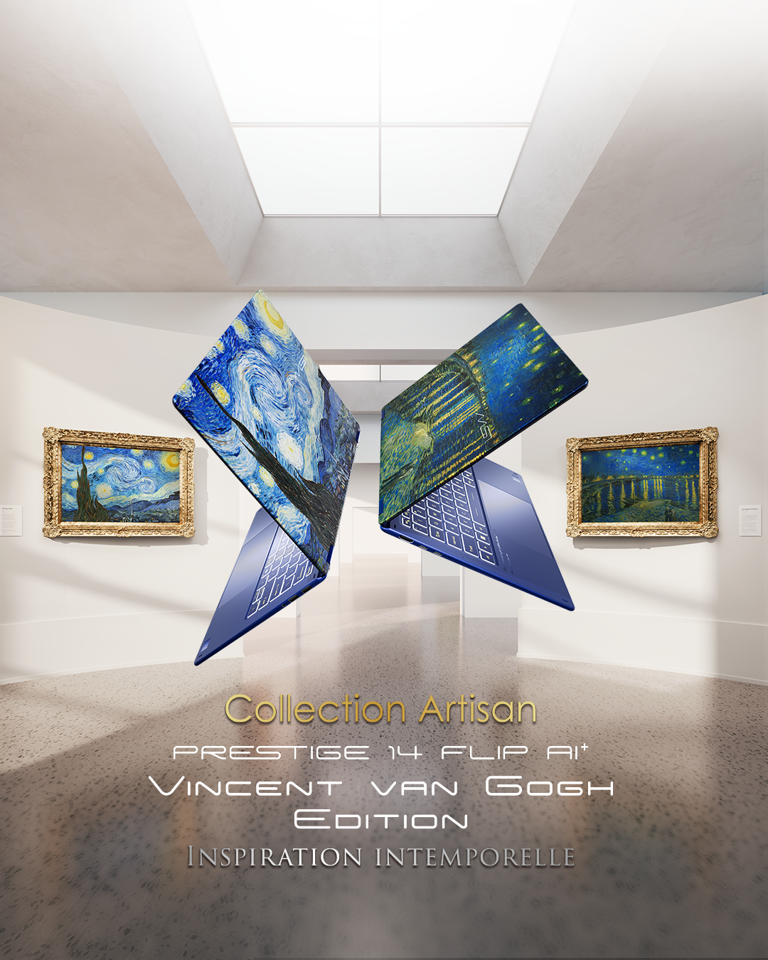 Prestige 14 Flip AI+ Vincent van Gogh Edition
