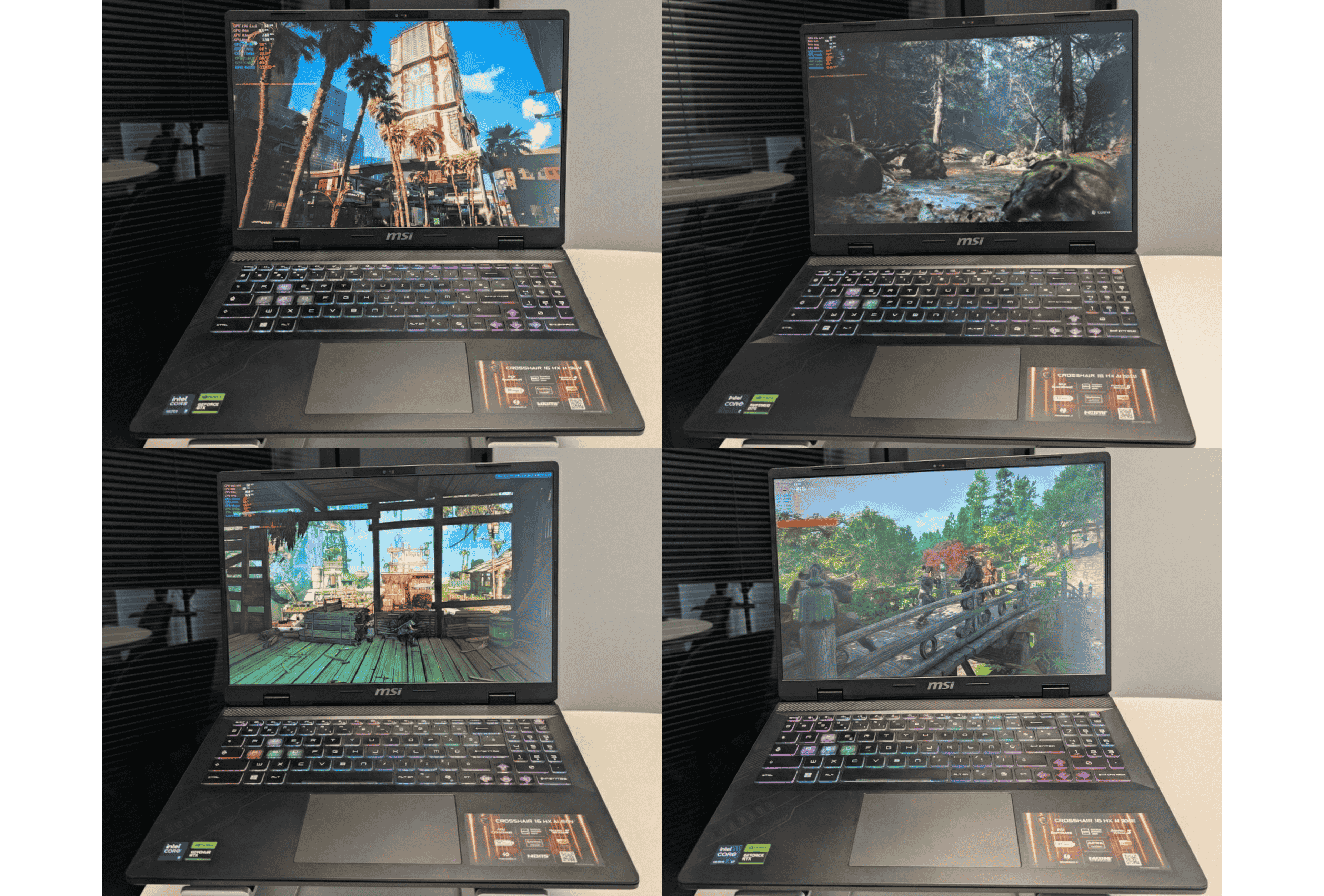 MSI Crosshair 16 HX AI - Vue 1