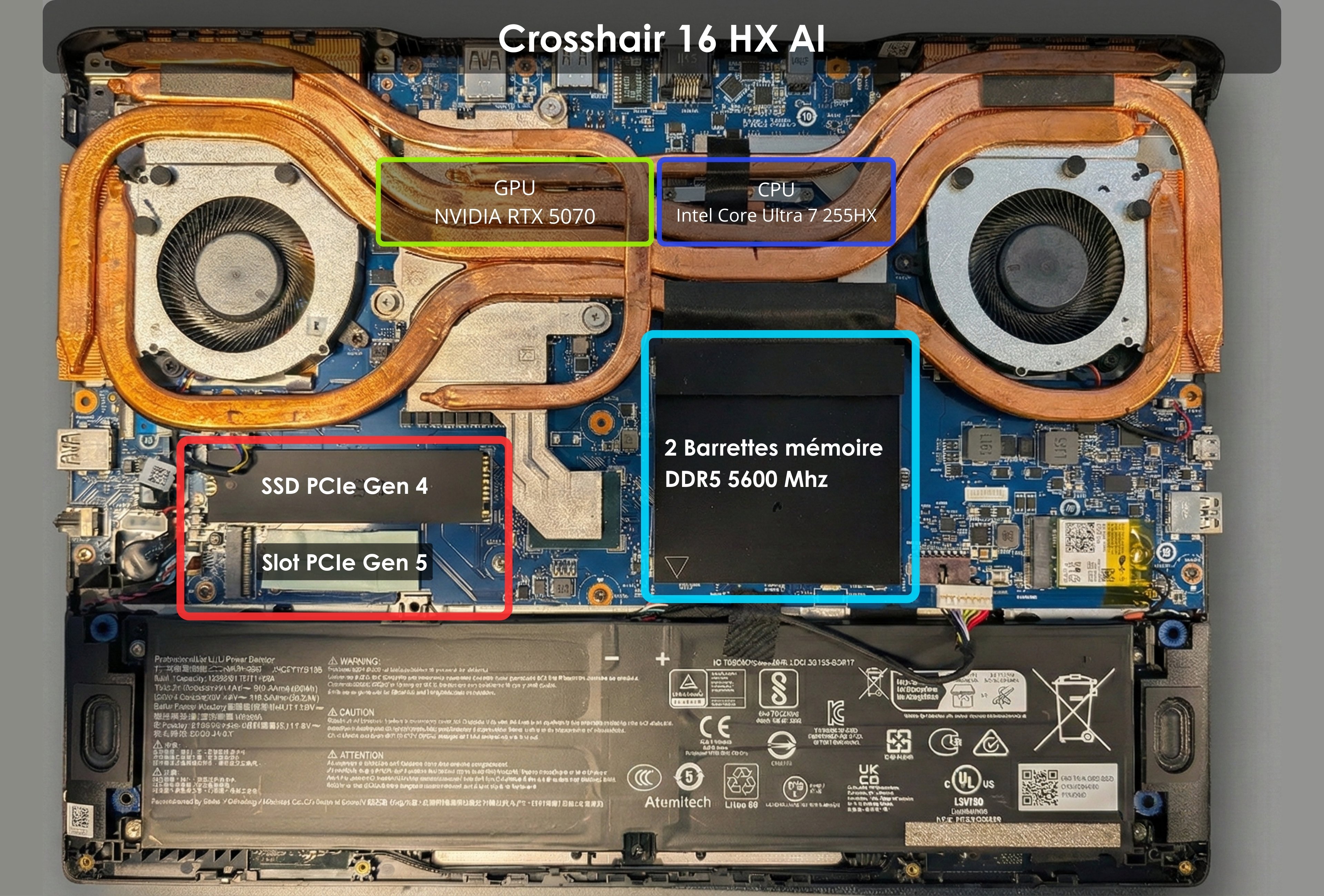 MSI Crosshair démonté