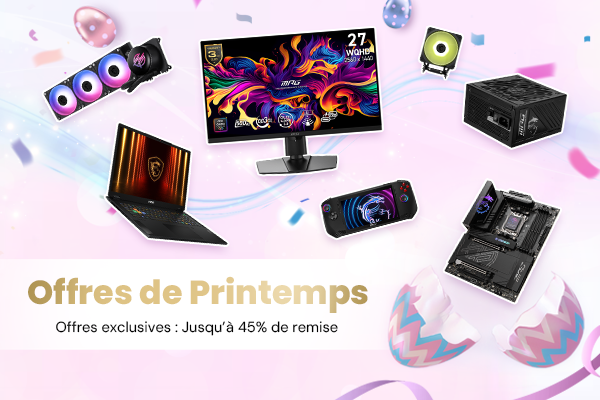 MSI et hololive dévoilent les offres de printemps 2026 exclusives avec la VTuber Usada Pekora