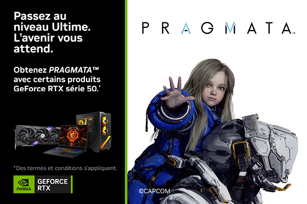 Offre MSI GeForce RTX 50 x Pragmata