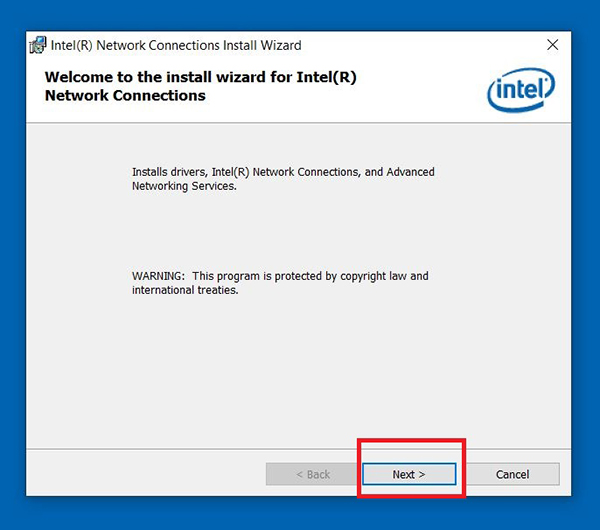 should i remove intel r network connections drivers