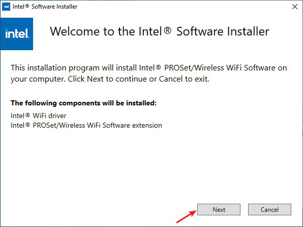 Keep clicking on 'Next' until the installation is complete