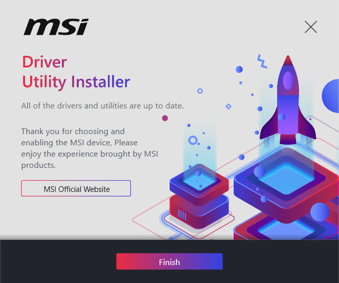 MSI Driver Utility Installer