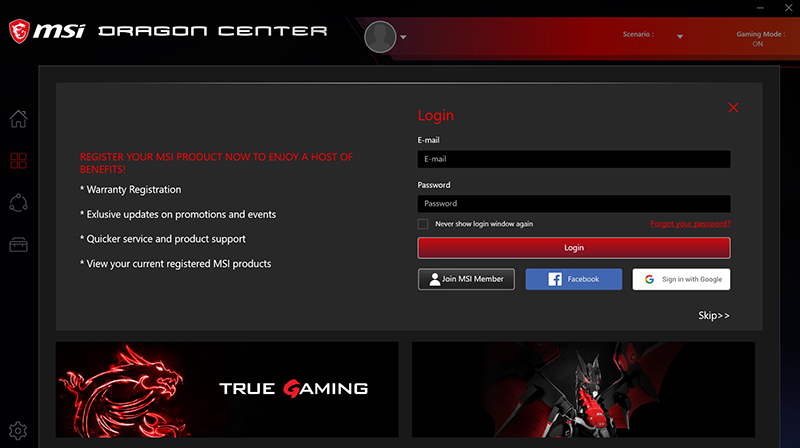 what is msi dragon center