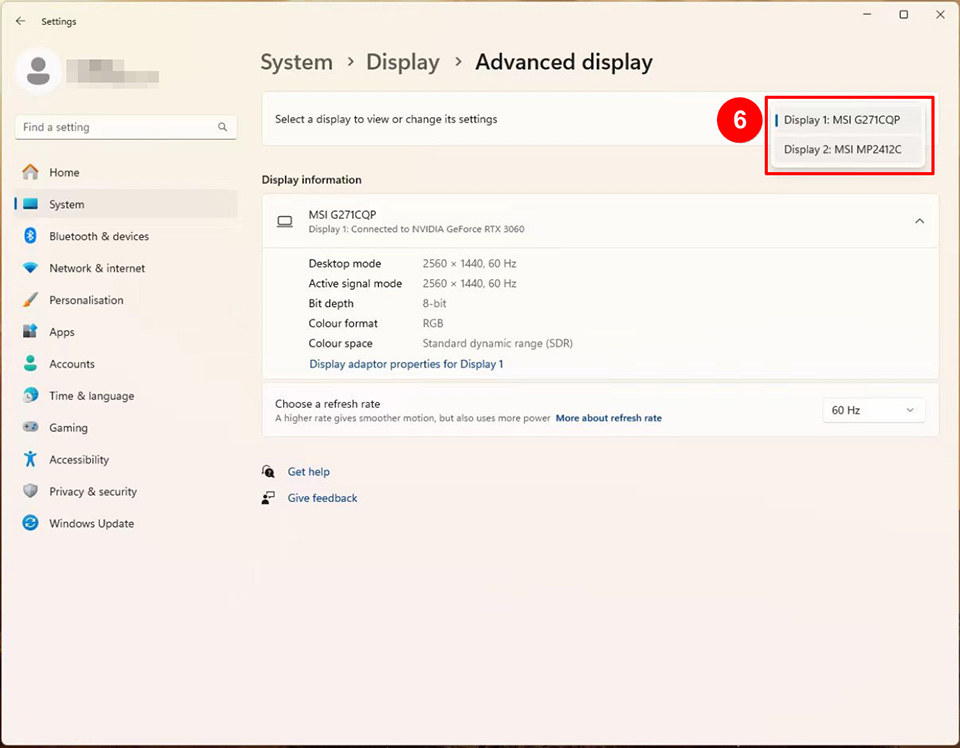 msi Monitor